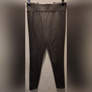 Gap Heather Charcoal Gray High Rise Seamed Leggings Size Small NWOT